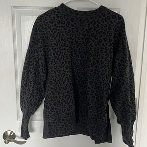 Abercrombie and Fitch Leopard Sweatshirt